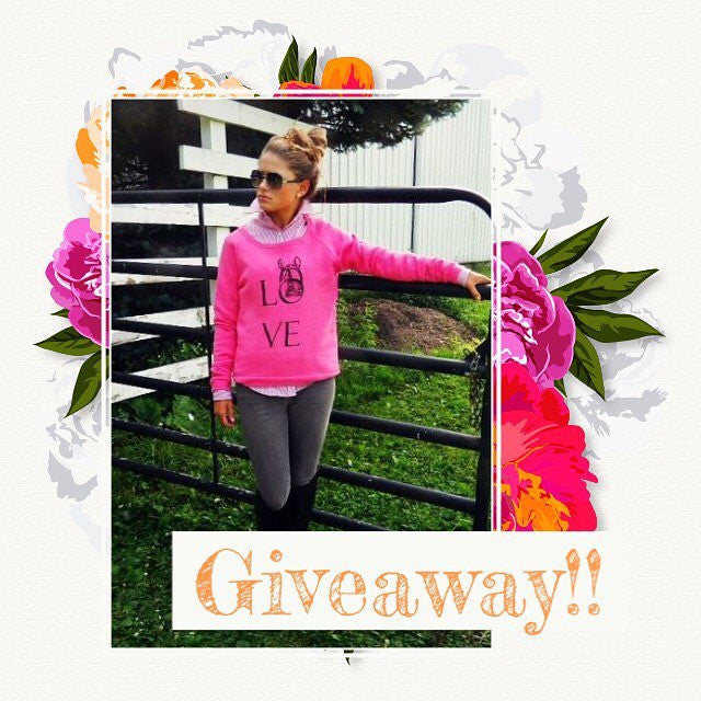 Equestrian Sweatshirt Giveaway by Equestrianista