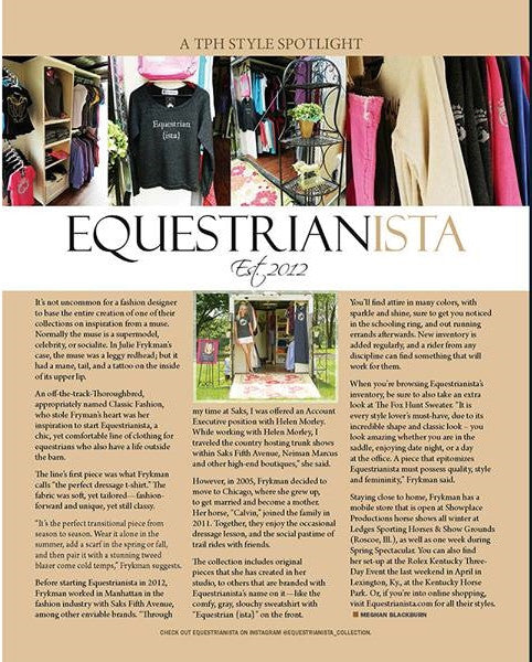 Style Spotlight: The Plaid Horse interviews Equestrianista