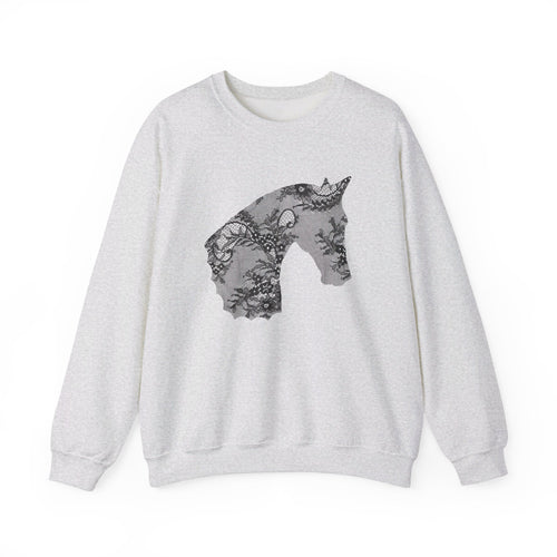 Chantilly Horse Fleece Crewneck