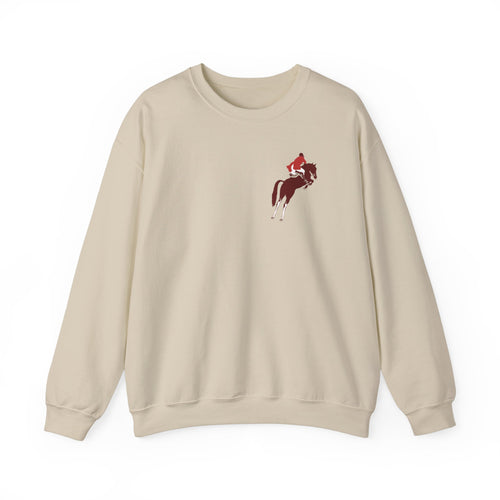 Fox Hunt Fleece Crewneck