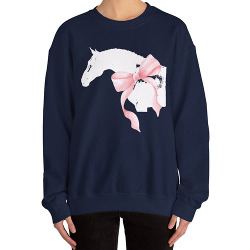 Coquette Horse Fleece Crewneck